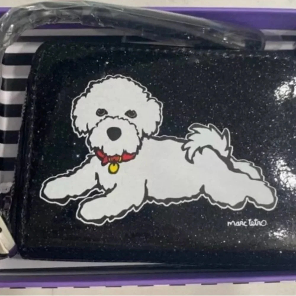 Marc Tetro Women's Wallets Wristlets Black In Bichon
Design